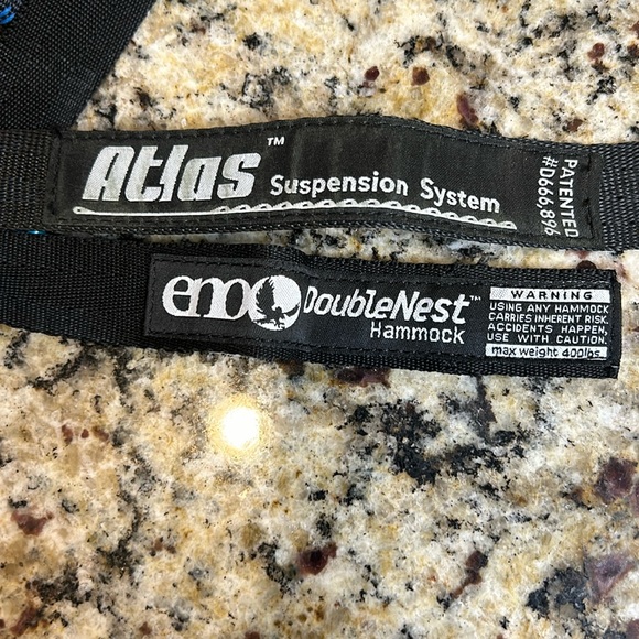 Eno Double Nest Hammock and Atlas Suspension System - Picture 2 of 7